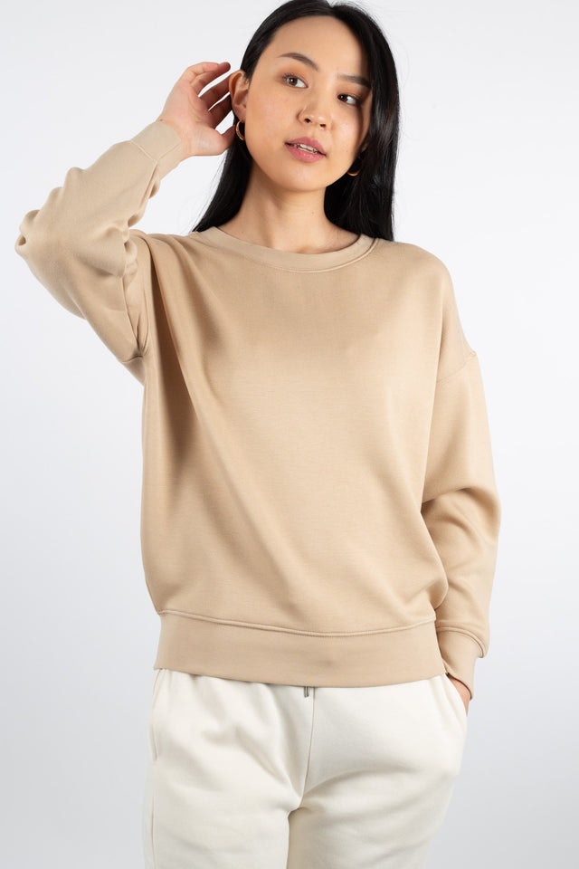 Ima DS Sweatshirt - White Pepper