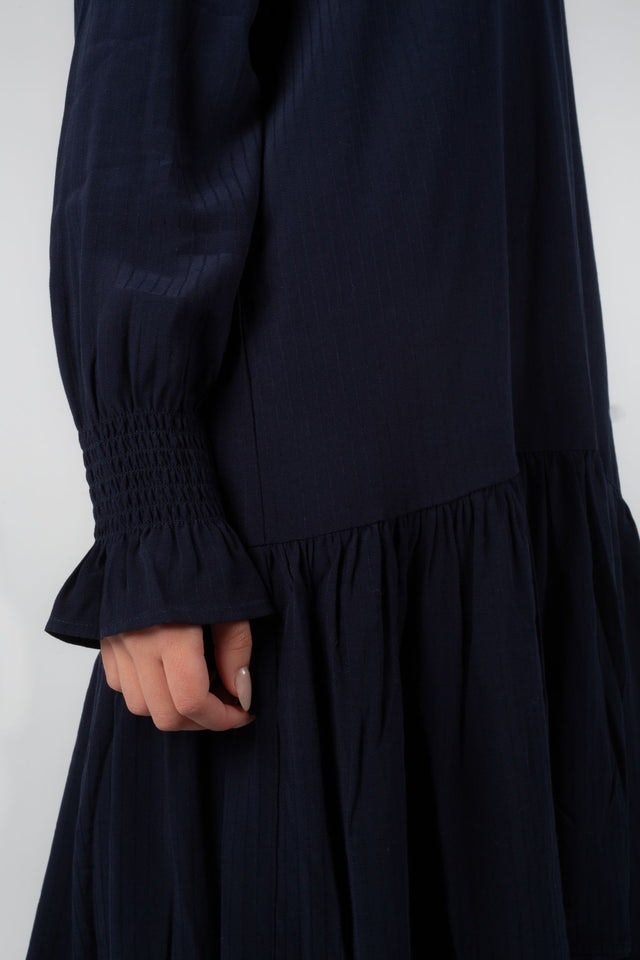 Easton Dress - Dark Navy