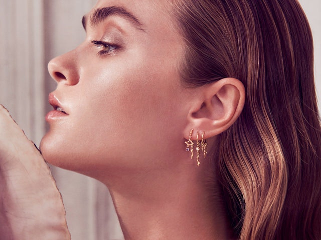 Como Earring - Gold