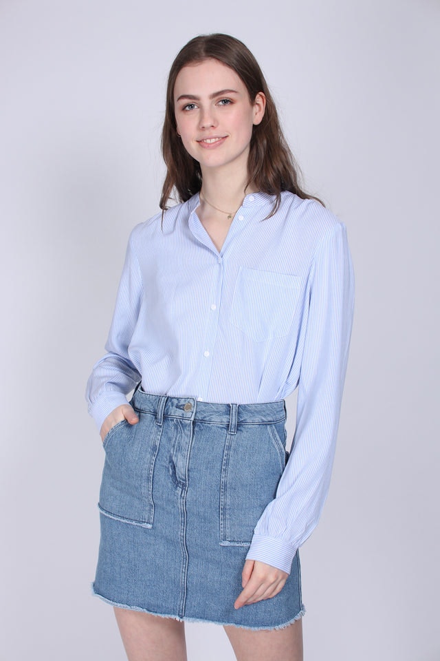 Blake Shirt - Kentucky Blue - Second Female - Bluser & Skjorter - VILLOID.no