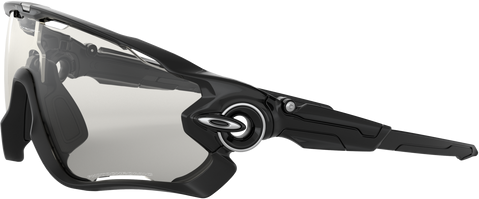 Jawbreaker - Polished Black - Clear/Black Iridium Photochromic