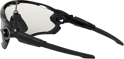 Jawbreaker - Polished Black - Clear/Black Iridium Photochromic