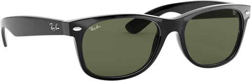 New Wayfarer - Black - G-15 Green