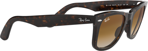 Wayfarer - Tortoise - Clear Gradient Brown