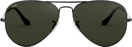 Aviator Large Metal - Gunmetal - G-15 Green