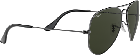 Aviator Large Metal - Gunmetal - G-15 Green