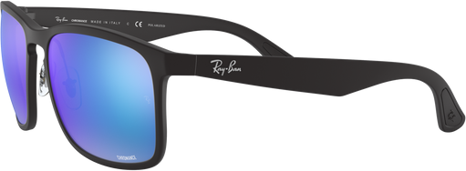 RB4264 - Matte Black - Green Mirror Blue