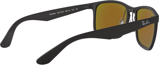 RB4264 - Matte Black - Green Mirror Blue