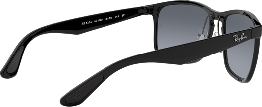 RB4264 - Black - Blue Mirror Gold Gradient