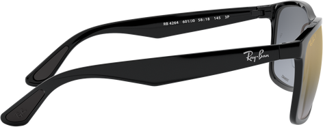 RB4264 - Black - Blue Mirror Gold Gradient
