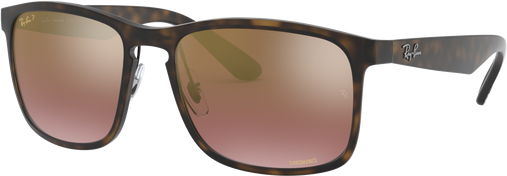 RB4264 - Matte Havana - Purple Mirror Gold Gradient