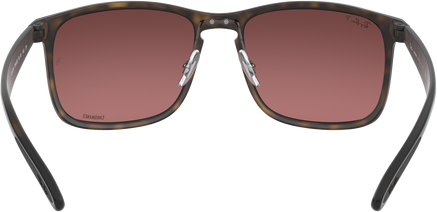 RB4264 - Matte Havana - Purple Mirror Gold Gradient