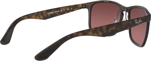 RB4264 - Matte Havana - Purple Mirror Gold Gradient