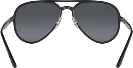 RB4320CH - Black - Blue Mirror Gold Gradient