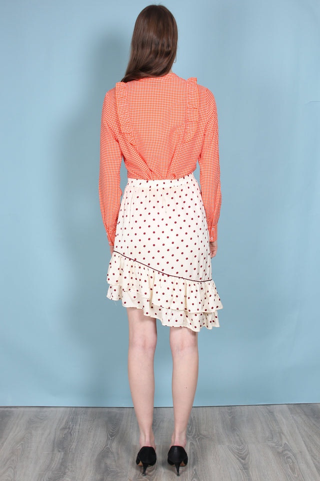 Davina Skirt - Cabernet - Second Female - Skjørt - VILLOID.no