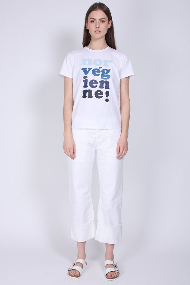 Norvegienne T-Shirt - Xenon Blue - MAUD - T-skjorter & Topper - VILLOID.no