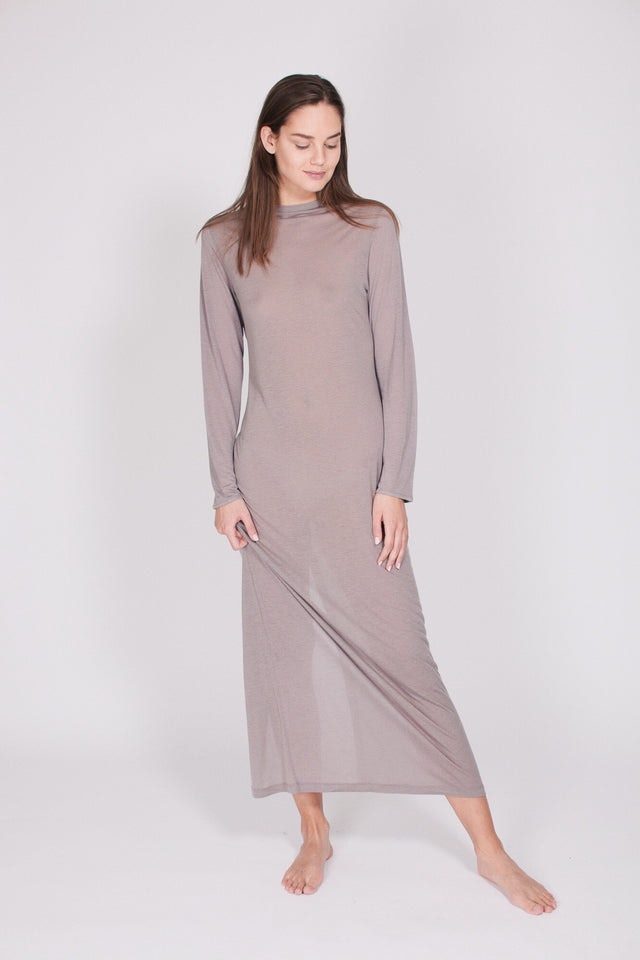 The Sweater Dress - Stone - AWAN - Loungewear - VILLOID.no