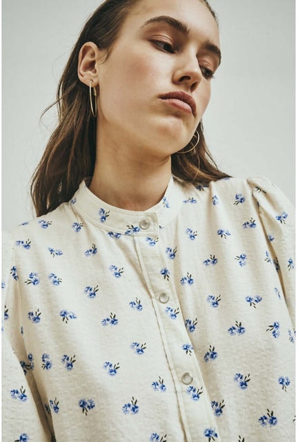 Fie Dress - Light Blue Print