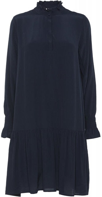 Easton Dress - Dark Navy - NORR - Kjoler - VILLOID.no