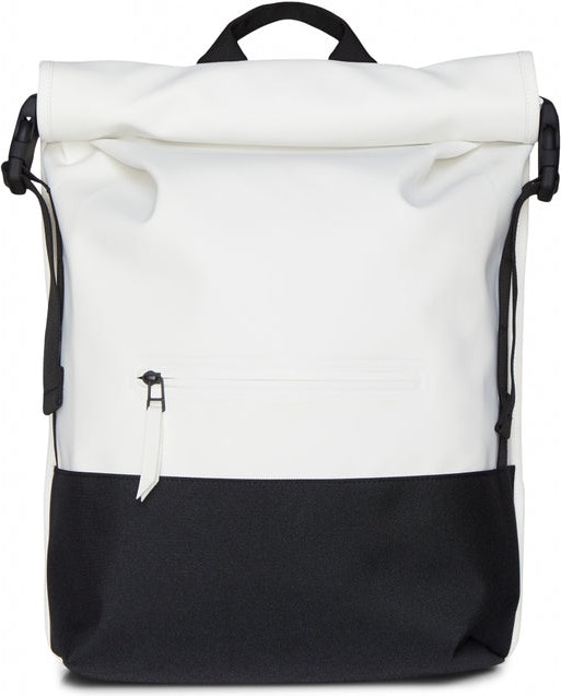 Buckle Rolltop Rucksack - Off White