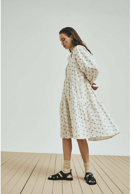 Fie Dress - Light Blue Print