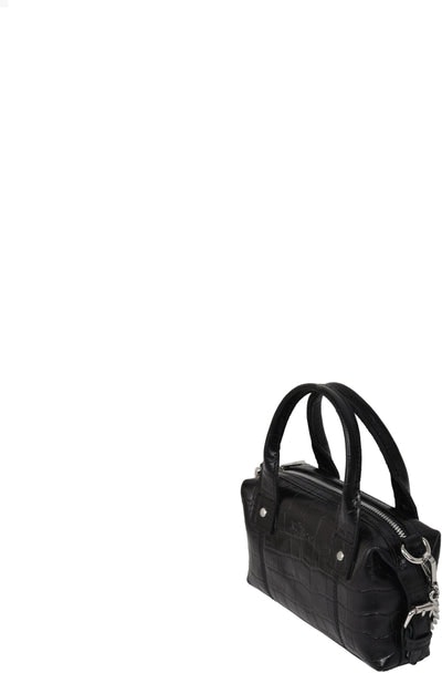 Mini Bobby Croco - Black