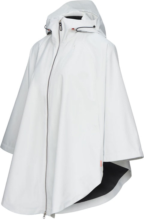 The Womens Poncho - Ivory White