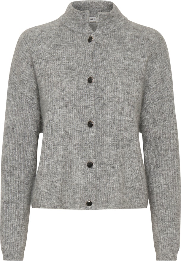 DebbieGZ Short Cardigan - High-Rise Grey