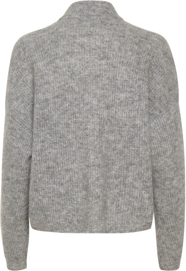 DebbieGZ Short Cardigan - High-Rise Grey