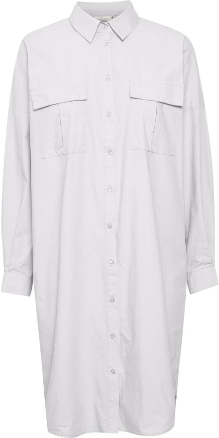 HalioGZ OZ Shirt Dress - Bright White