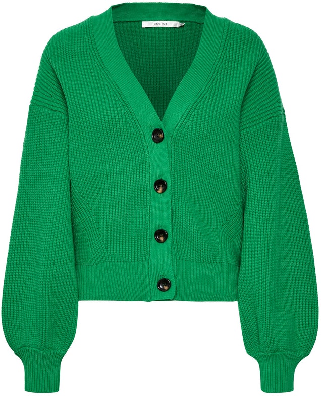 EmblaGZ V-Cardigan - Green Bee