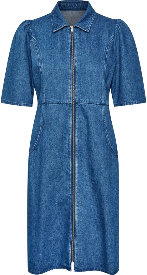 UmatillaGZ Short Dress - Mid Blue