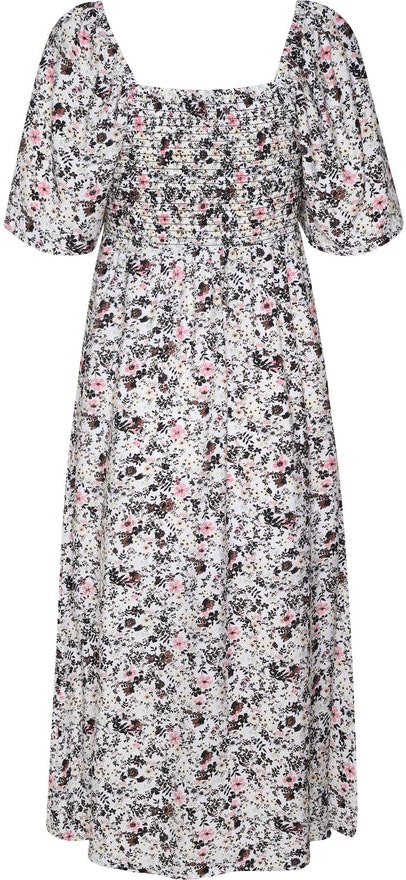 JosyGZ SS Dress - Pink Flower Draft