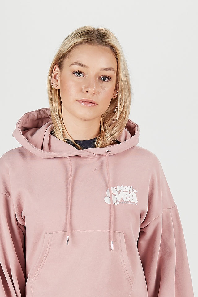 W. Mon Svea Hood Sweat - Berry