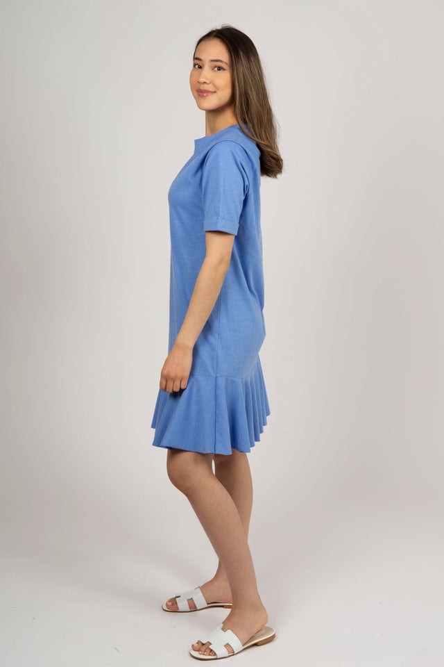 Payton Dress - Blue Melange