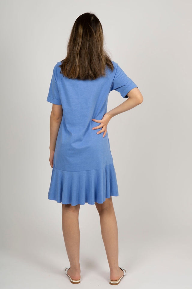 Payton Dress - Blue Melange