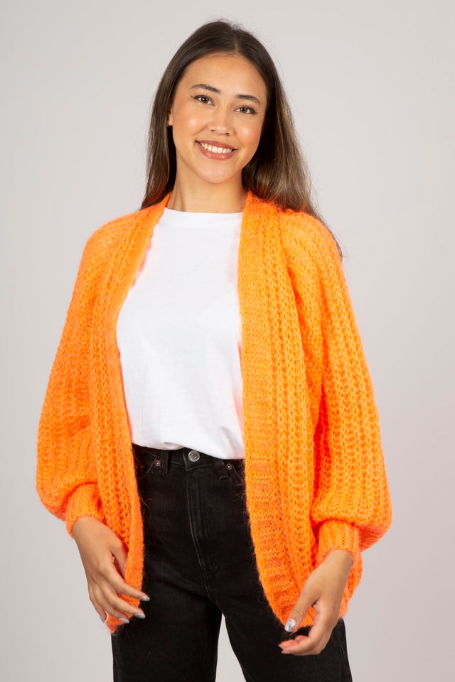 Joseph Cardigan Solid - Orange