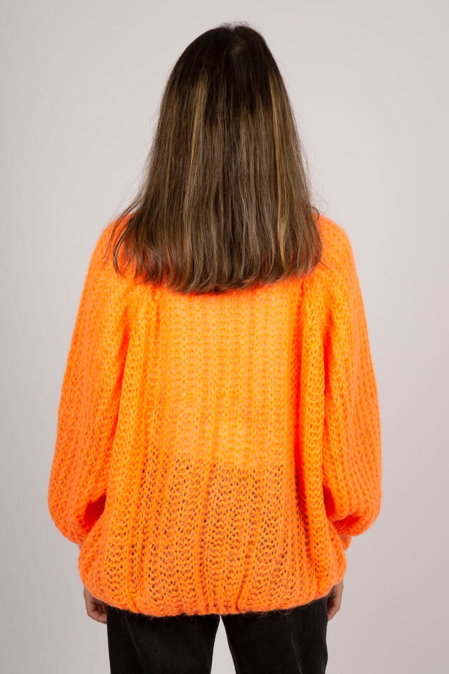 Joseph Cardigan Solid - Orange