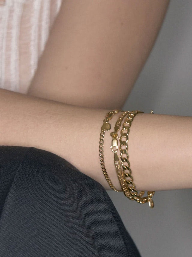 Carlo Bracelet Small Gold