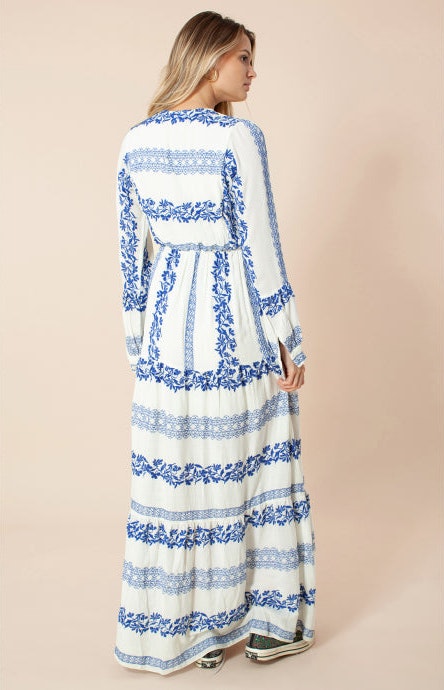 Leighton Long Dress - Blue