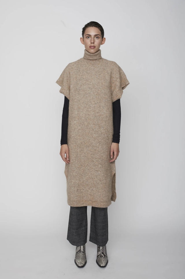 Coco Long Knit - Nude - Just Female - Kjoler - VILLOID.no