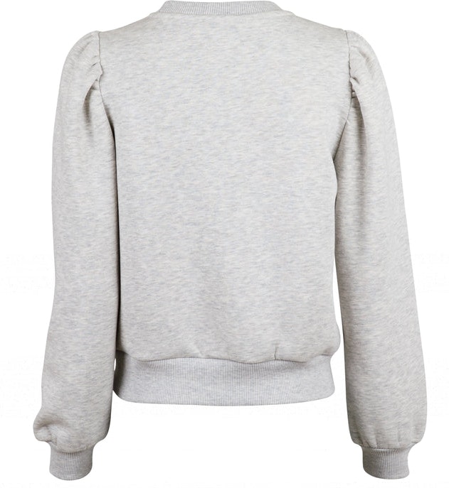 Taylor Sweatshirt - Light Grey Melange - Neo Noir - Gensere - VILLOID.no