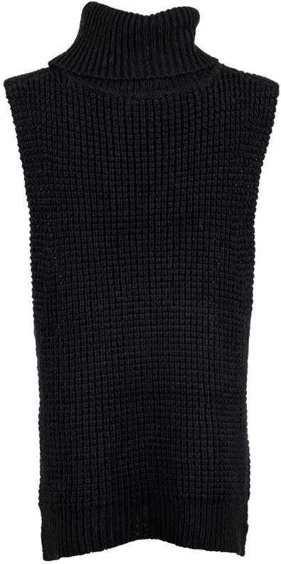 Jamie Knit Waistcoat - Black - Neo Noir - Gensere - VILLOID.no