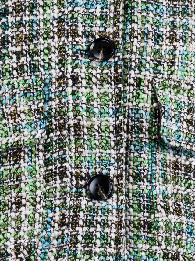 Joanie Heavy Boucle Jacket - Green