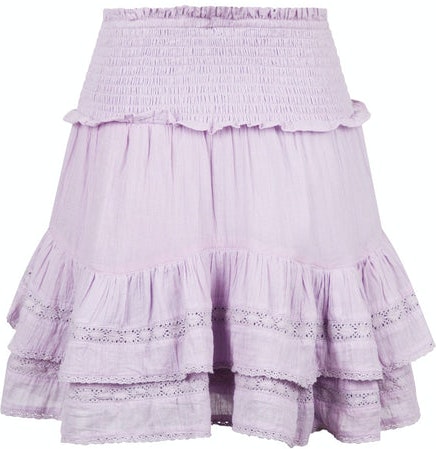 Marna Voile Skirt - Lavender
