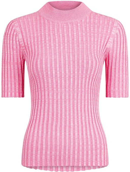 Malloy Space Dye Blouse - Pink