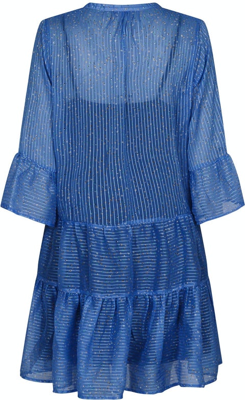 Gunvor Sparkle Dress - Blue