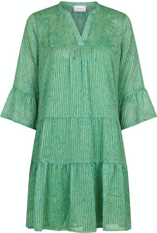 Gunvor Sparkle Dress - Green