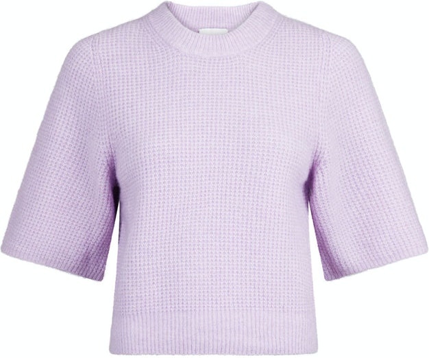 Minka Stitch Blouse - Light Lavender