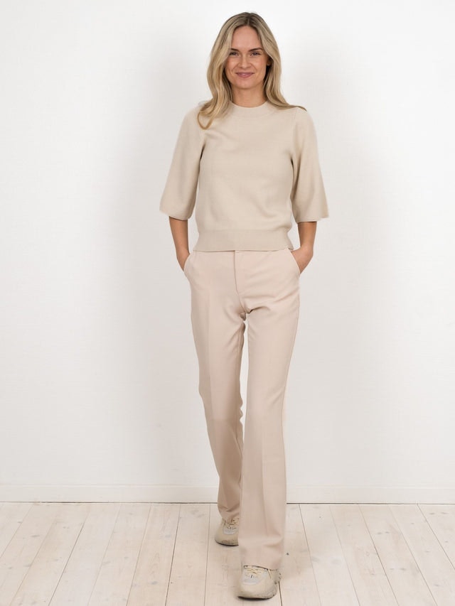 Minka Solid Blouse - Sand